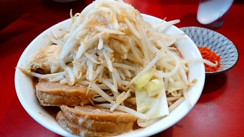 「ラーメン730円　豚90円」@千里眼の写真