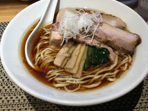 「旨味鶏だし特製(醤油)」@生粋 花のれんの写真