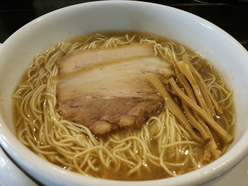 「ラーメンしお大盛」@徳川町 如水 本店の写真
