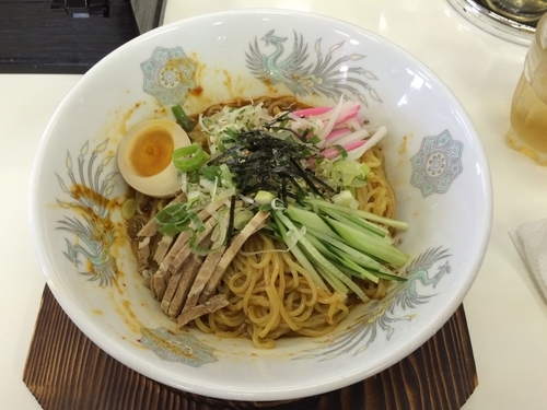 「中華風ビビン麺」@ラーメンガキ大将 谷田部店の写真