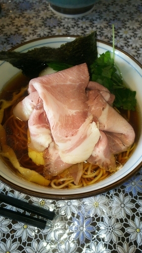 「四つ葉そば 特製」@中華そば 四つ葉の写真