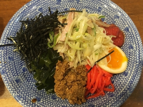 「【限定】ネギ味噌冷やし中華」@麺や 蒼輝 AOIKAGAYAKIの写真