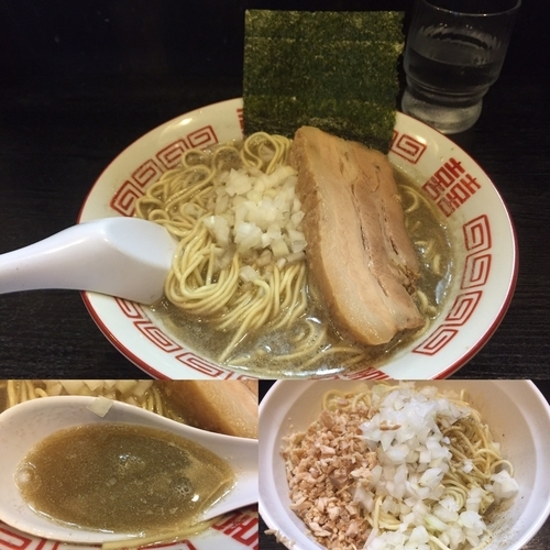 「【日替り限定】純濁り ＋ 和え玉 800＋200円」@中華ソバ 伊吹の写真