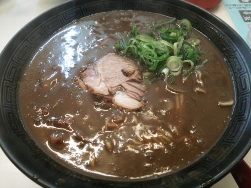 「東京とんこつカレーラーメン \800」@メロディー 本店の写真