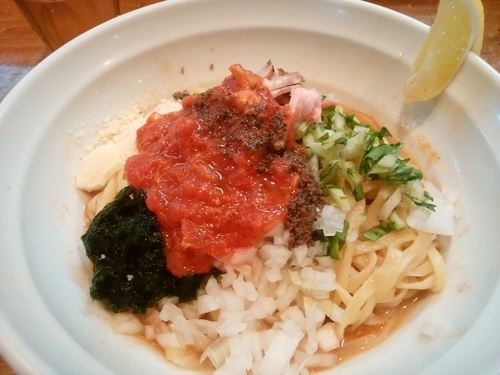 「【限定】冷やしえびまぜ」@はりけんラーメンの写真