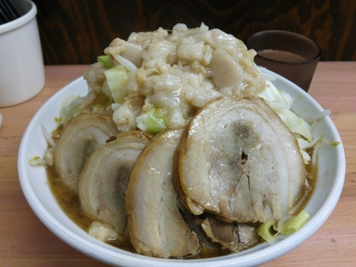 「ラーメン豚入り  \950」@魔人豚の写真