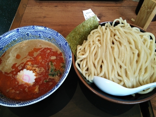 「坦々つけ麺  大盛  \930」@舎鈴 野田船形店の写真