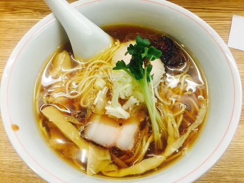 「軍鶏そば＋味玉（750+100円）」@麺尊 RAGEの写真