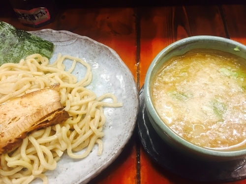 「紫つけ麺　中盛（780円）」@つけ麺 紫匠乃 門前仲町店の写真