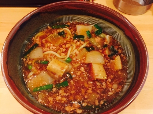 「雷々麺(700円)」@あたりや食堂の写真