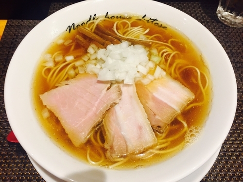 「【夜メニュー】煮干しらぁ麺（750円）」@麺庵ちとせの写真