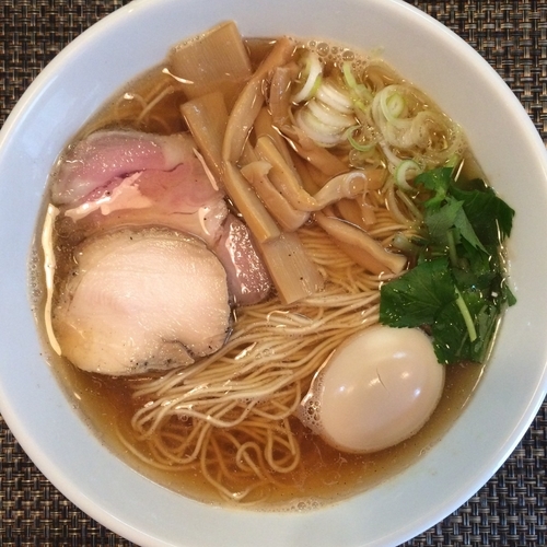 「煮干そば ¥700円（味玉＋100円）」@寛～くつろぎ～の写真