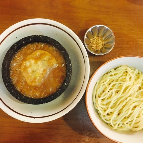 「濃厚石焼つけ麺790円（中盛無料）」@ら～めん のとやま 長後本店の写真