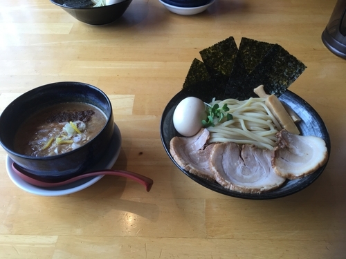 「徳製とろりつけそば」@味箪笥の写真