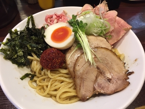 「特選魚介和え麺」@かしやの写真