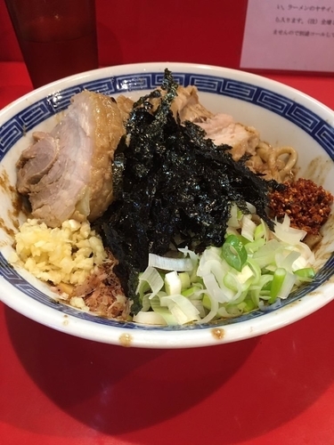 「たれそば780円+豚まし200円」@ジャンプの写真