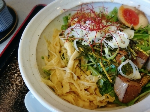 「鶏油そば 200g 690円」@地鶏らーめん 秋津の写真