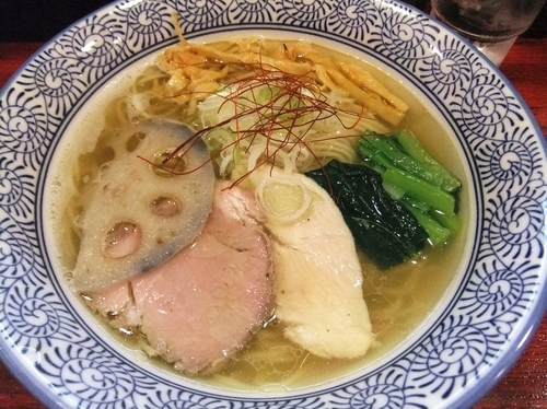 「イカ煮干しそば（730円）」@麺処 善龍の写真