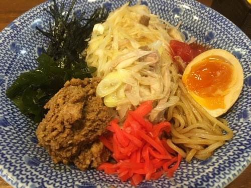 「【限定】ネギ味噌冷やし中華760円」@麺や 蒼輝 AOIKAGAYAKIの写真