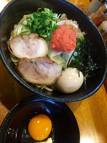 「＜数量限定＞ 明太子まぜそば ￥750」@麺屋 鶏口の写真