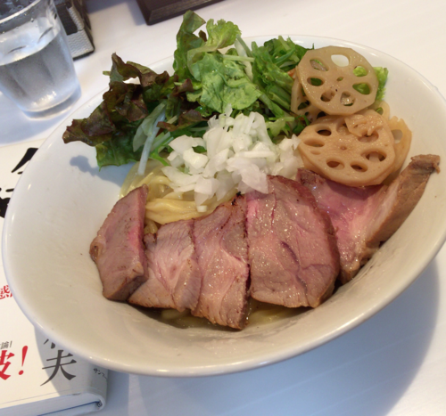 「牛油そば 730円」@麺や 彩～iro～の写真