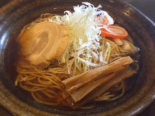 「鴨だし中華そば」@中華そば 秋生の写真