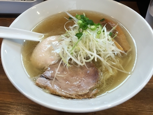 「塩そば 800円」@中華そば 煖々の写真