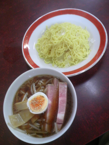 「つけ麺（醤油）７００円」@中華料理 共栄軒の写真