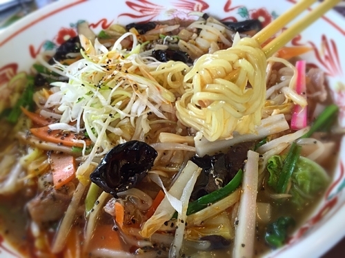 「酸辣湯麺」@セントラルゴルフクラブの写真