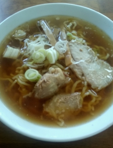 「中華そば」@手打中華そば 三角屋の写真