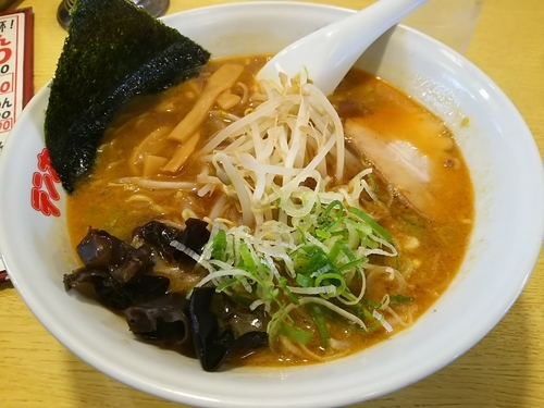 「特製にんにくラーメン　（大盛り）」@テンホウ 松本渚店の写真