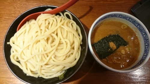 「つけ麺￥730(大盛・あつもり)」@つけ麺専門店 三田製麺所 渋谷道玄坂店の写真