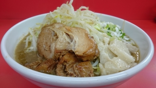 「ﾗｰﾒﾝ小￥700(ﾔｻｲﾁｮｲﾏｼ+ｱﾌﾞﾗ+ﾈｷﾞ)」@らー麺 ぶたのジョーの写真