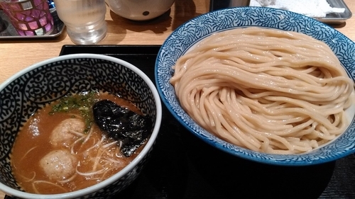 「濃厚魚介つけ麺（特盛）」@麺屋 一燈の写真