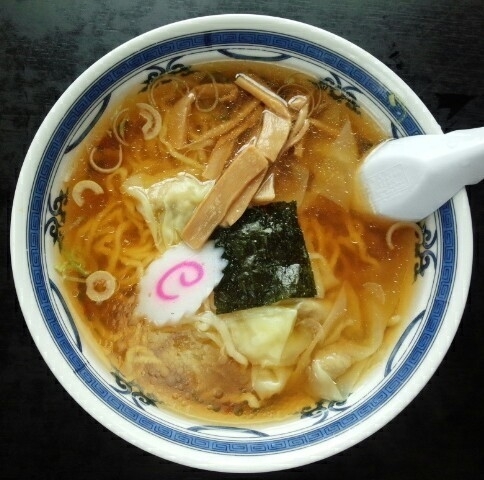 「ワンタンメン730円麺パス仕様540円」@来々軒の写真