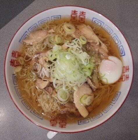 「らーめん、そうめん、僕、鶏そうめん(大盛)」@ぬーぼう 谷地店の写真