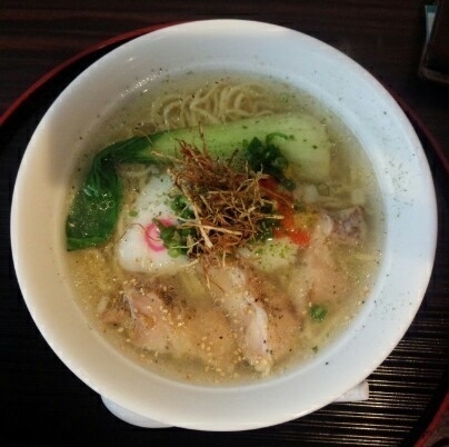 「塩麹カセ鳥ラーメン750円麺パス仕様540円」@長好亭みさきの写真