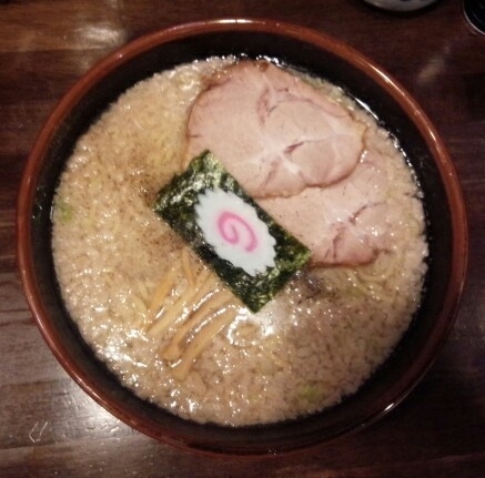 「こってり中華750円太麺大盛100円増・割引券使用800円」@麺屋 吉村の写真