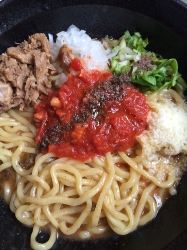 「えびまぜ(限定)」@はりけんラーメンの写真