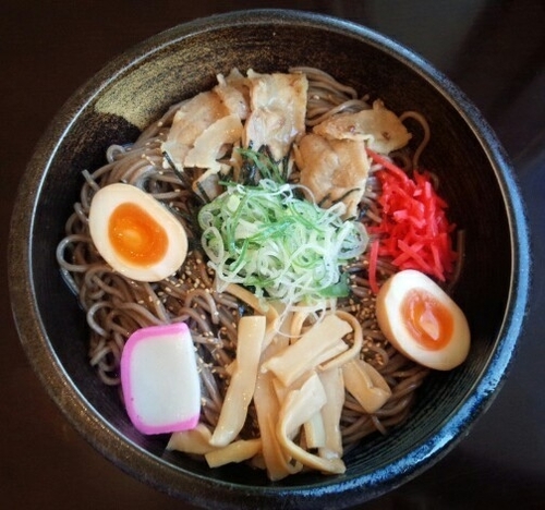 「あぶらそば大盛850円」@そば処 ひろの写真