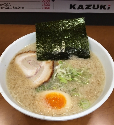 「ミニ醤油（脂・麺固￥600）」@らーめん香月 六本木店の写真