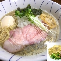 芳醇煮干そば（750円）＋味玉+豚増し＋むじゃ玉