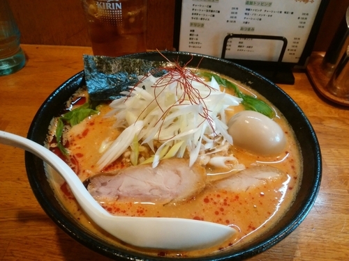 「【２周年限定】鶏白湯担々麵」@麺屋 鶏口の写真