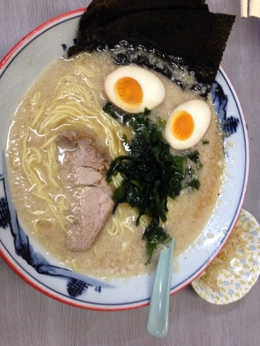 「ラーメン+煮卵」@ラーメンショップ 122号騎西店の写真