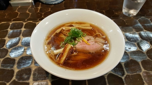 「鴨中華そば」@特級鶏蕎麦 龍介の写真