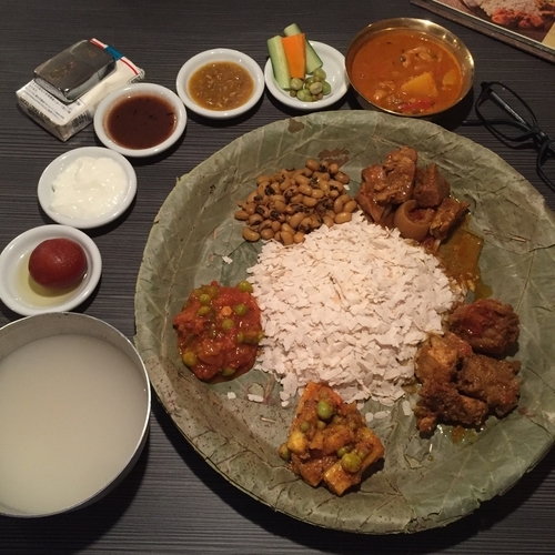 「ネワリボジセット」@ネパール民族料理 アーガンの写真