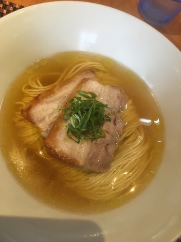 「トマトのお題で塩そば850円、塩そば700円」@柴崎亭の写真