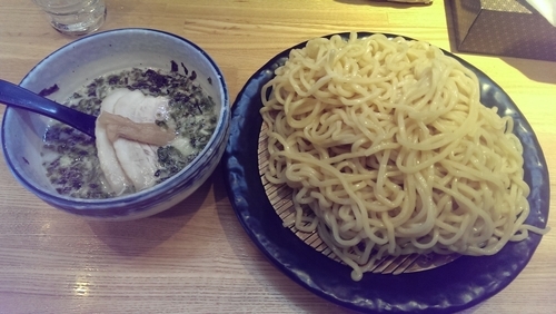 「塩つけ麺、大盛」@つけ麺 ががちゃいの写真