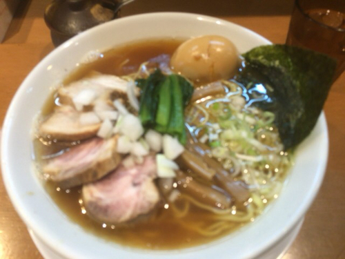 「特製ラーメン  中盛り」@つけめん小半の写真