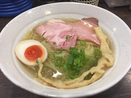 「貝柱香る冷やし塩らーめん」@中華そば 無限の写真